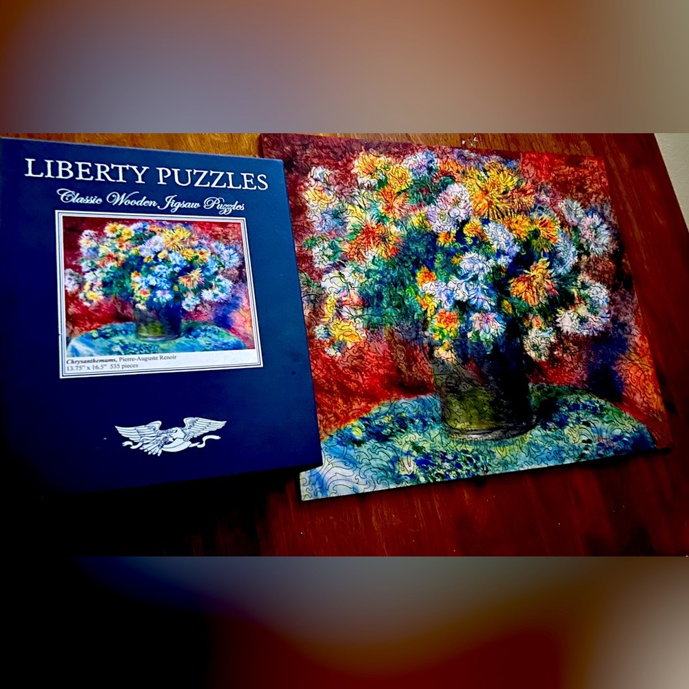 Liberty puzzle CHRYSANTHEMUMS 535 pieces